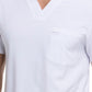 Men's Four-Pocket V-Neck Top