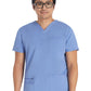 Men's 4-Pocket V-Neck Scrub Top