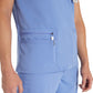 Men's 4-Pocket V-Neck Scrub Top