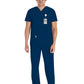 Men's 4-Pocket V-Neck Scrub Top