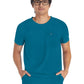 Men's 1-Pocket Round Neck Scrub Top