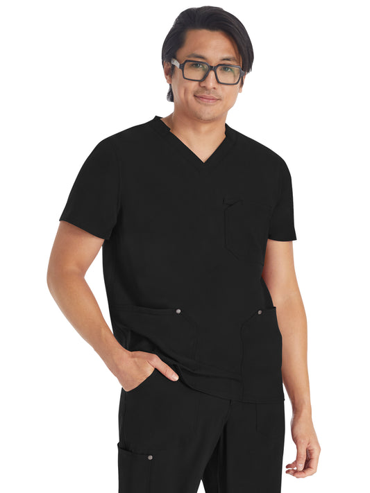 Men's 3-Pocket V-Neck Top