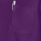 Men's 3-Pocket V-Neck Top - DK677 - Eggplant