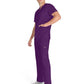 Men's 3-Pocket V-Neck Top - DK677 - Eggplant