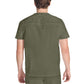 Men's 3-Pocket V-Neck Top - DK677 - Olive