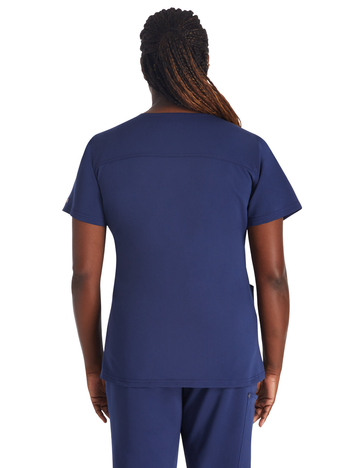 Women's 4-Pocket V-Neck Scrub Top