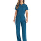 Women's 1-Pocket Henley Scrub Top