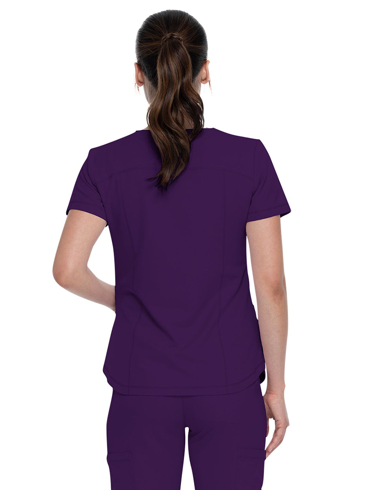 Women's 3-Pocket V-Neck Scrub Top