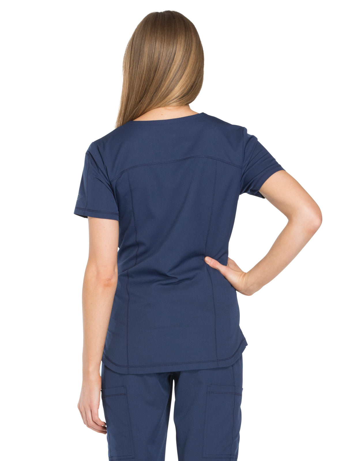 Women's 3-Pocket V-Neck Scrub Top