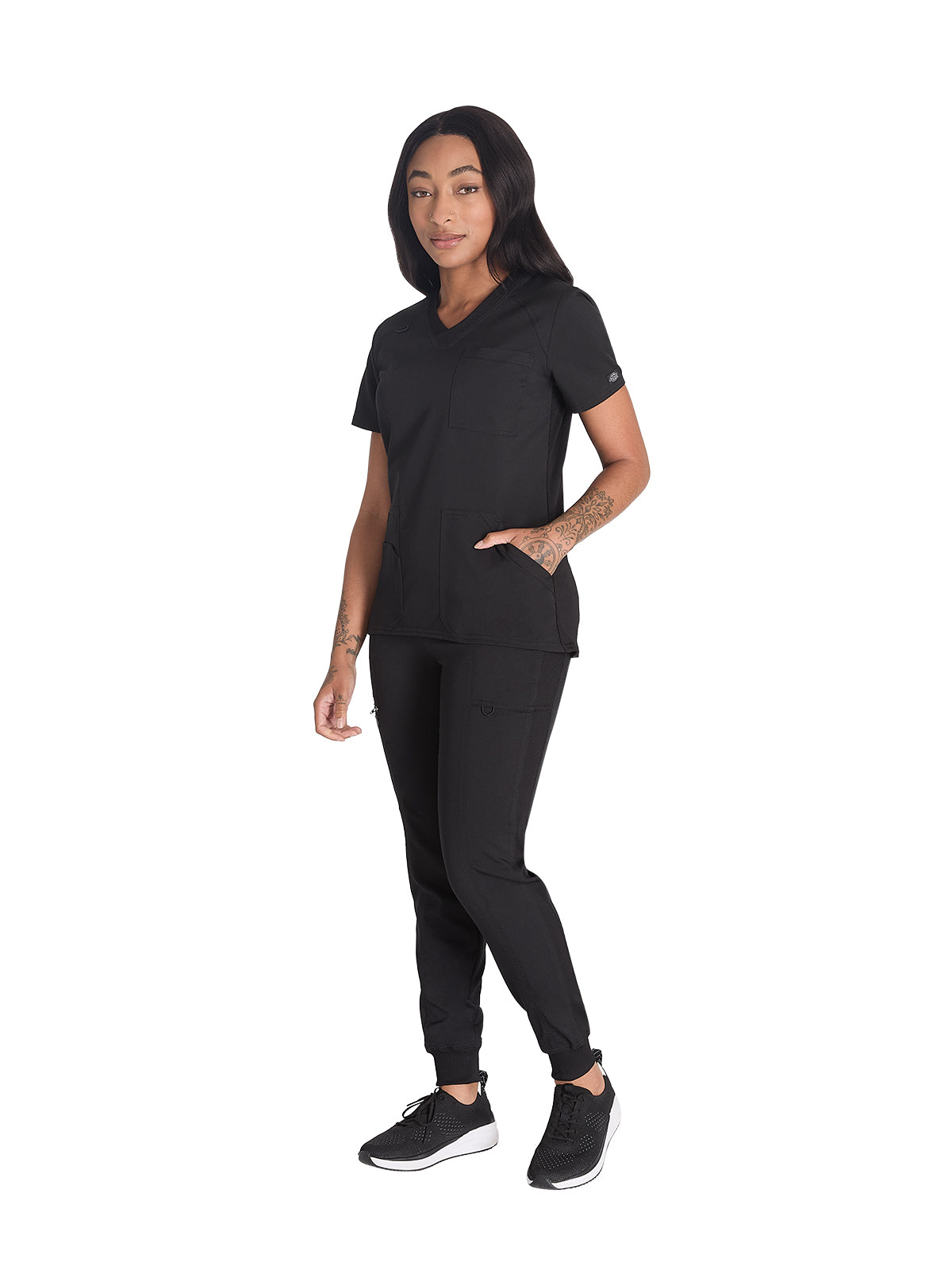 Women's 4-Pocket V-Neck Top