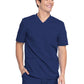 Men's 3-Pocket V-Neck Scrub Top