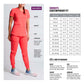 Women's 5-Pocket Rib Knit V-Neck Top - DK875 - Royal