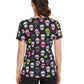 Women's V-Neck Print Top