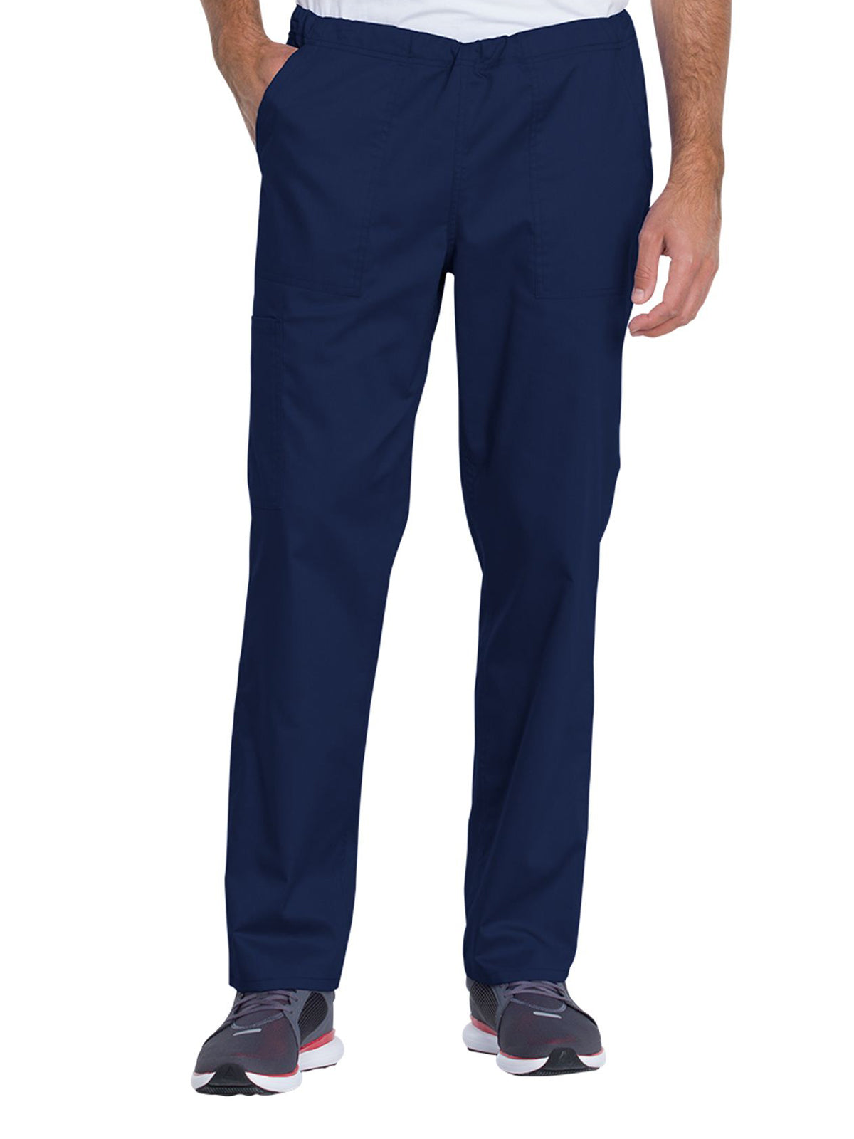 Unisex Mid Rise Straight Leg Pant