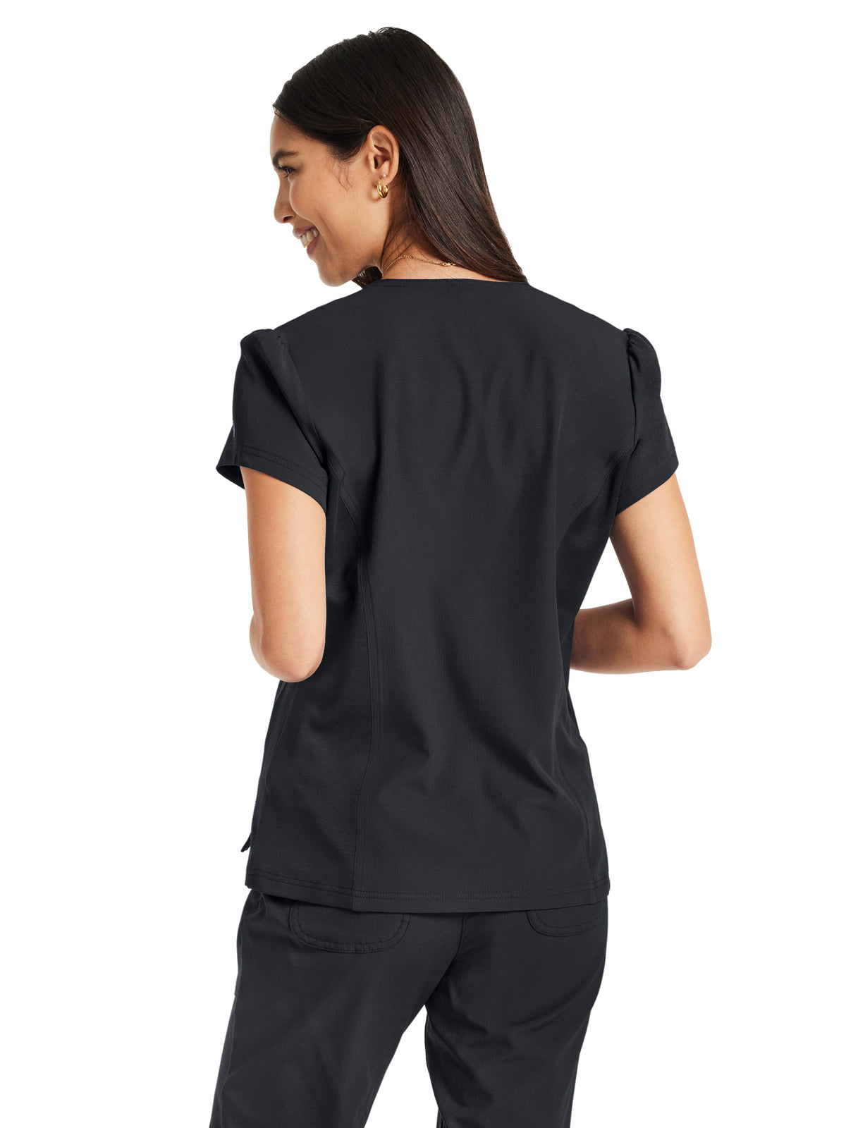 Women's 2-Pocket V-Neck Top