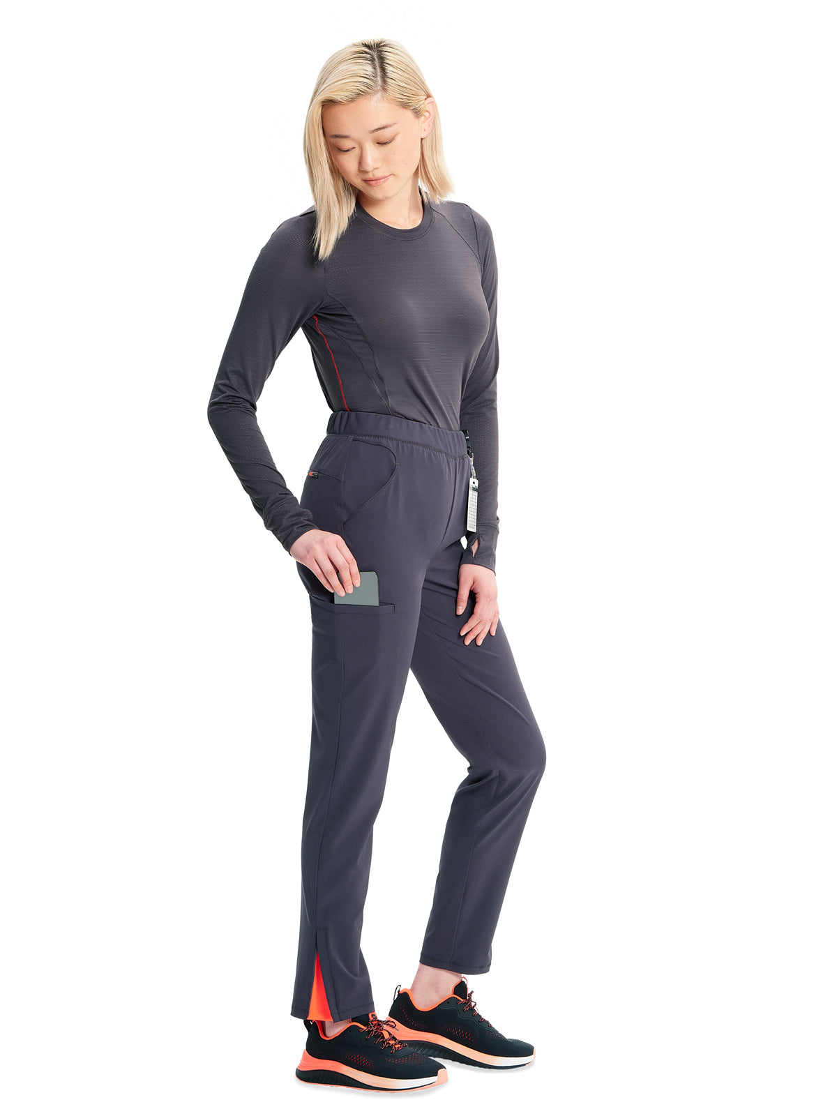 Women's Tapered Leg Cargo Scrub Pant