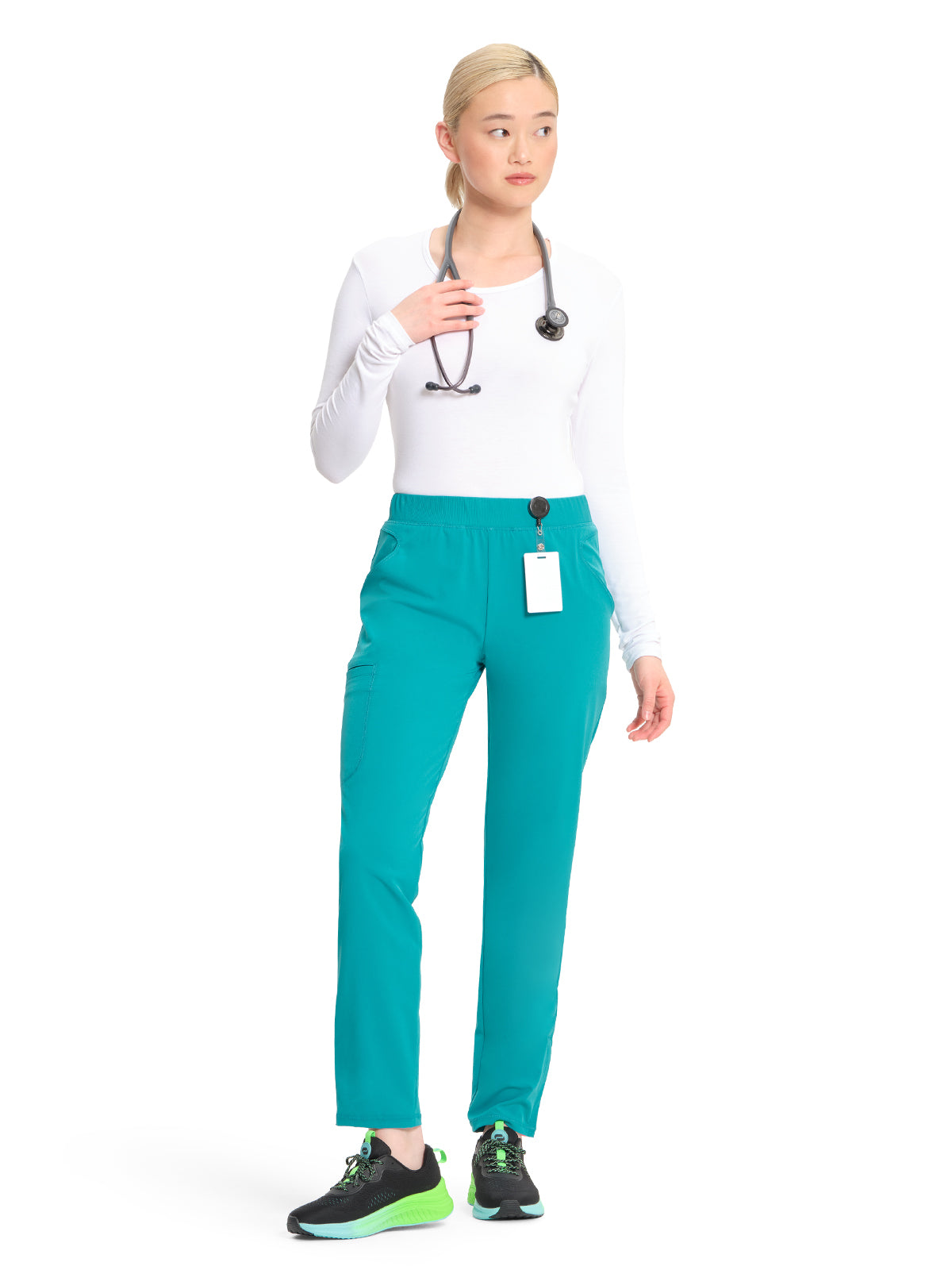 Women's Tapered Leg Cargo Scrub Pant