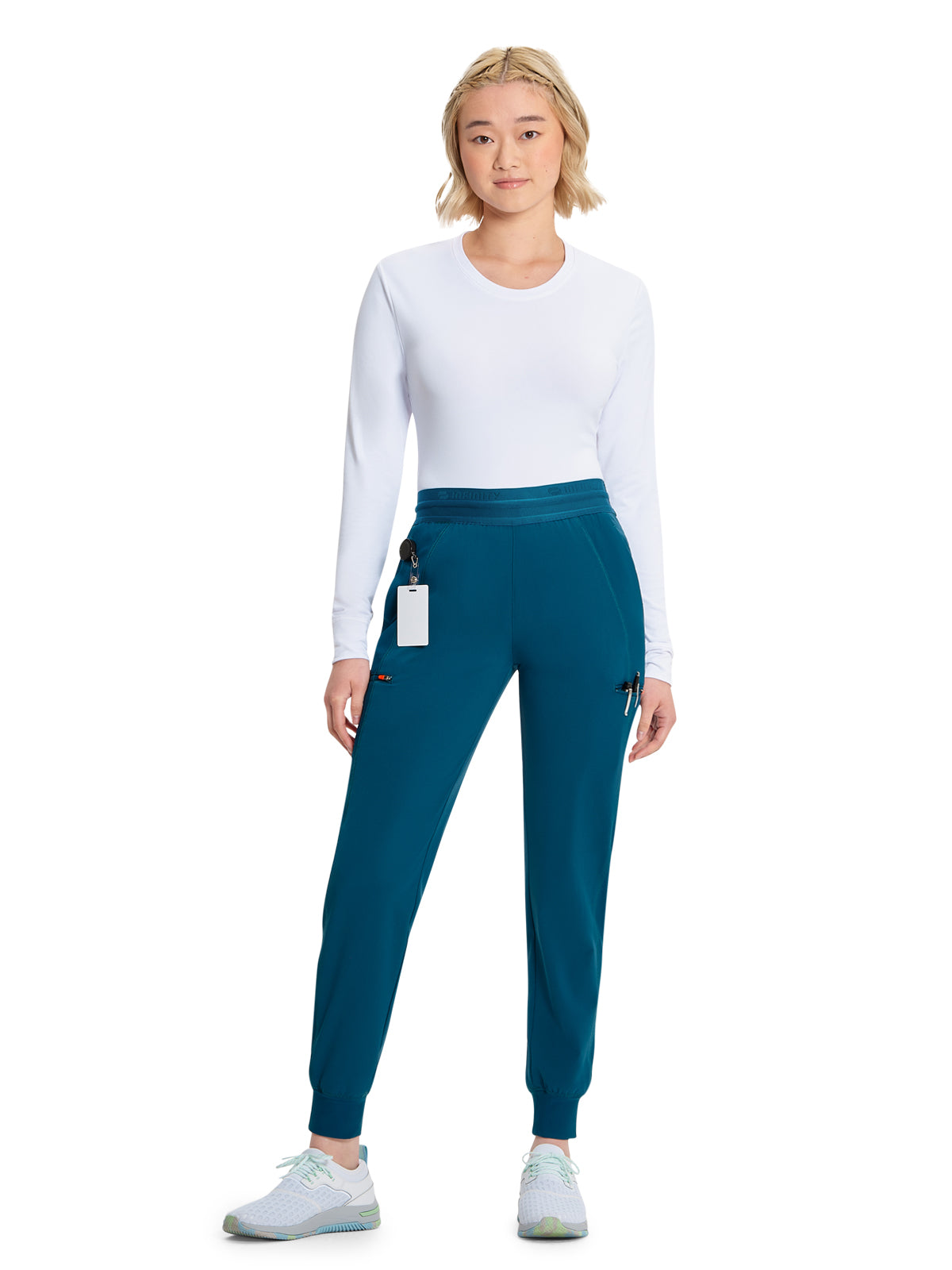 Women's Mid Rise Jogger Scrub Pant