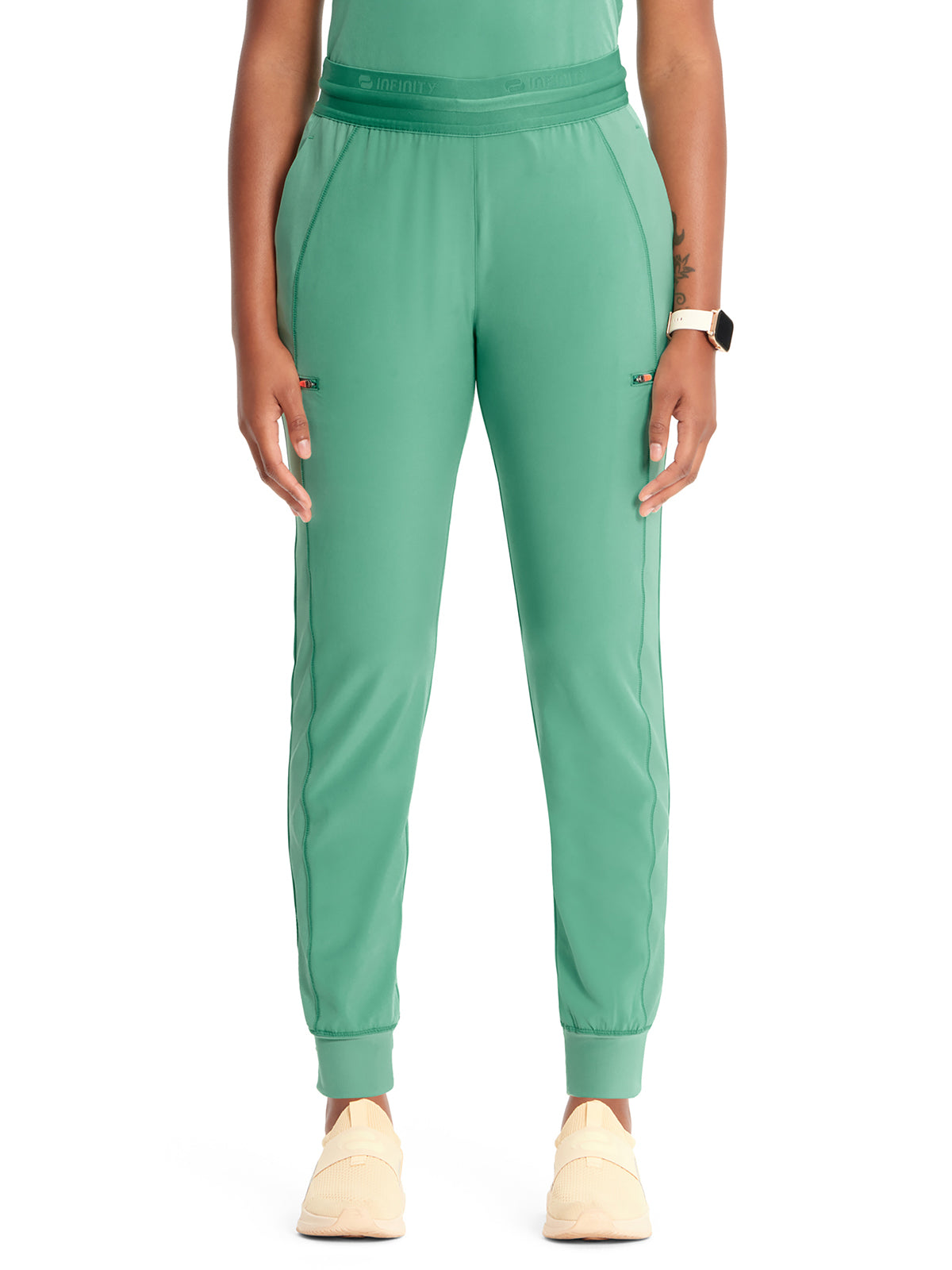 Women's Mid Rise Jogger Scrub Pant