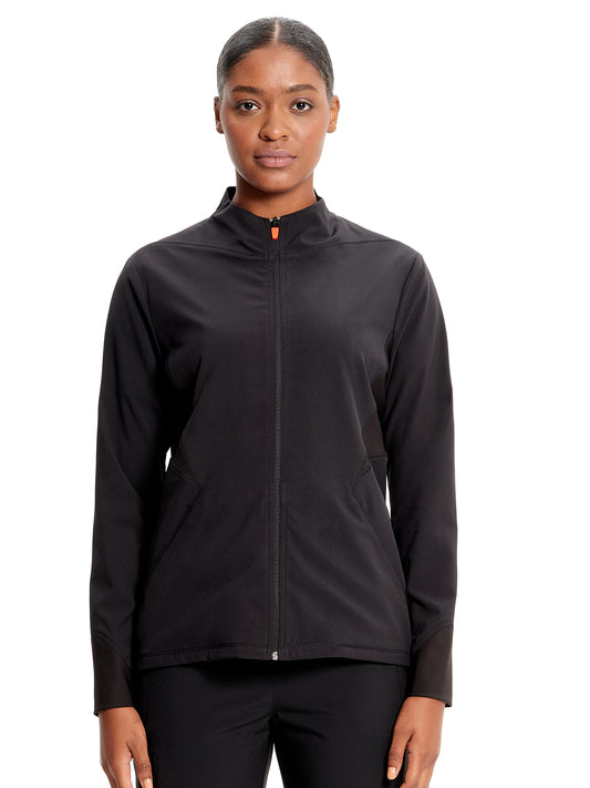 Women's Zip-Front Scrub Jacket