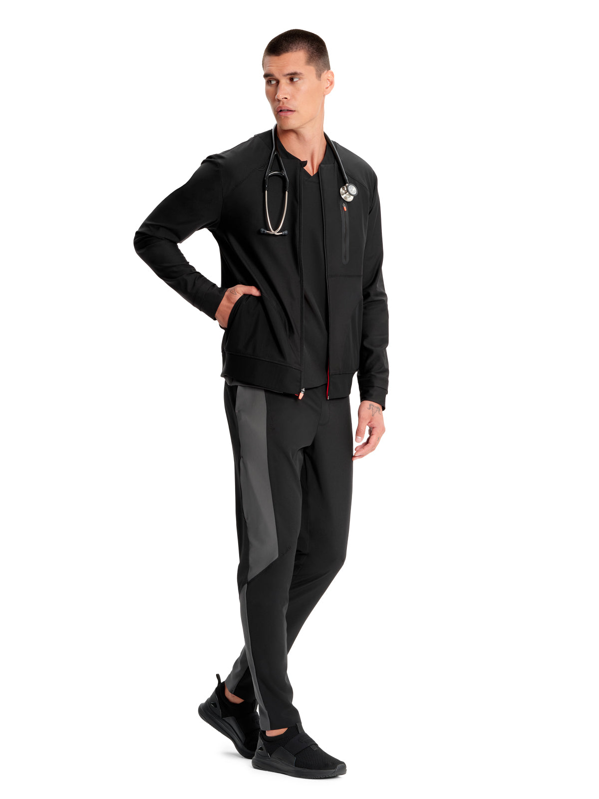 Men's 6-Pocket Zip Front Jacket