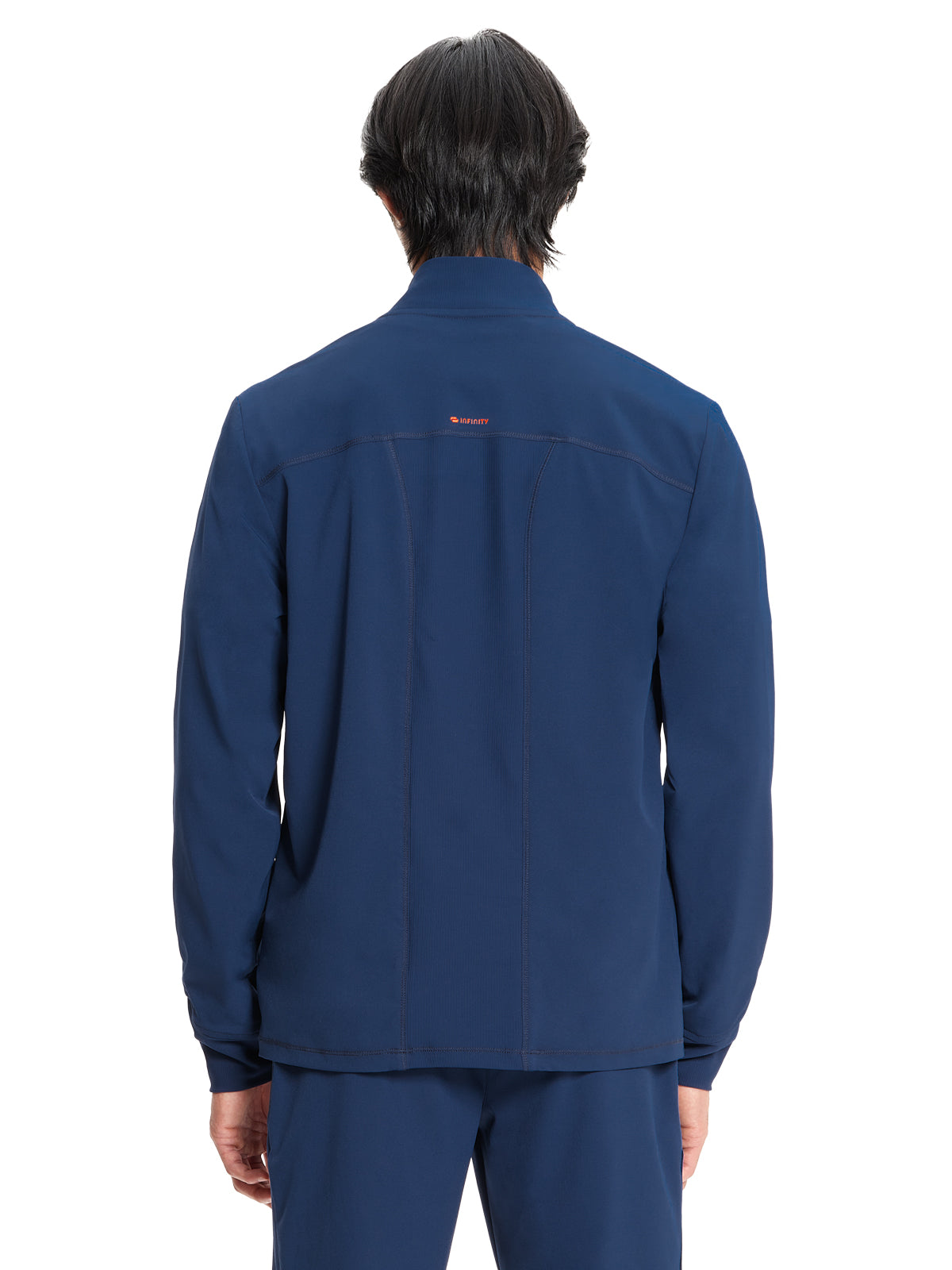 Men's Zip Front Scrub Jacket