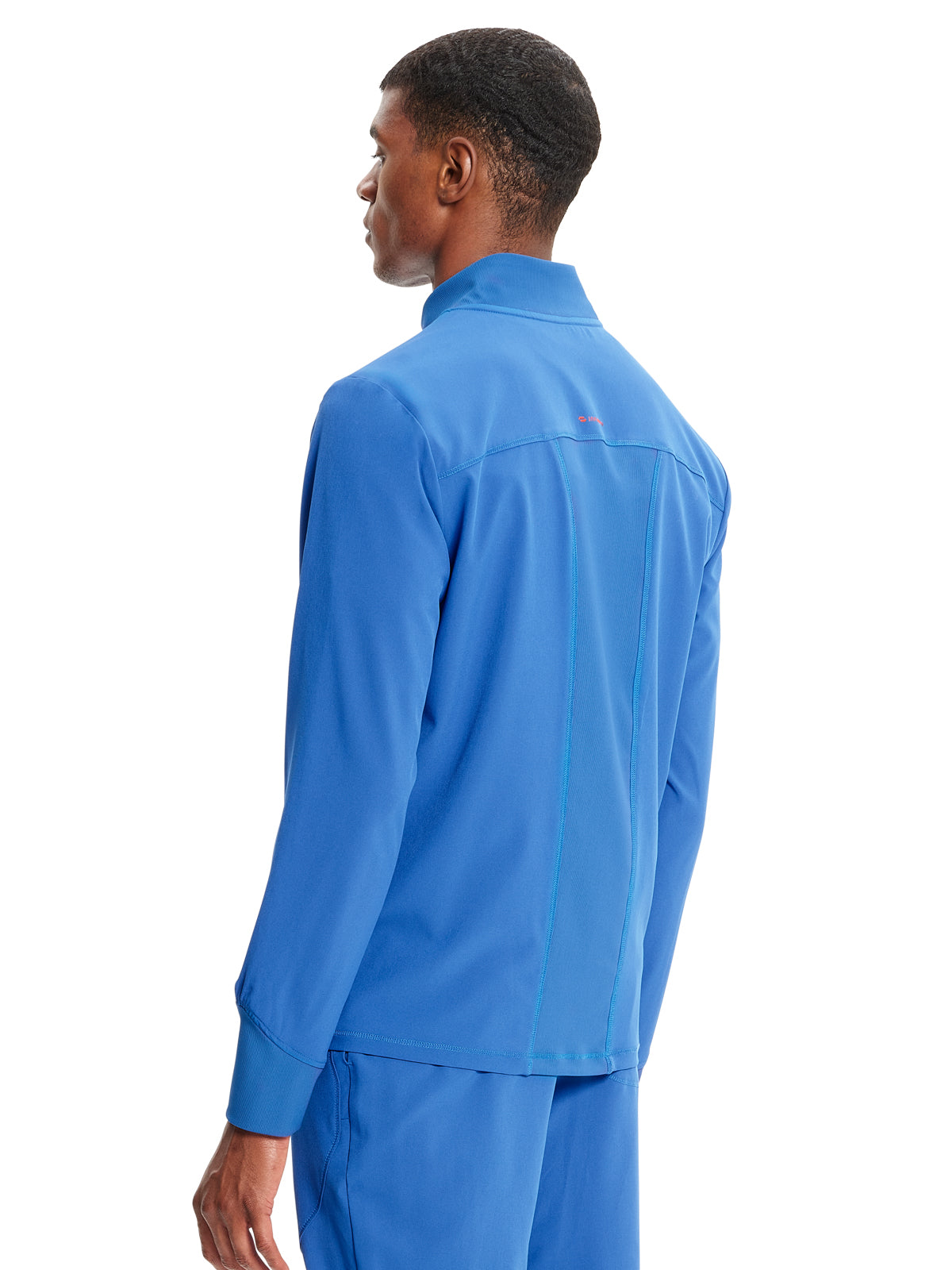 Men's Zip Front Scrub Jacket