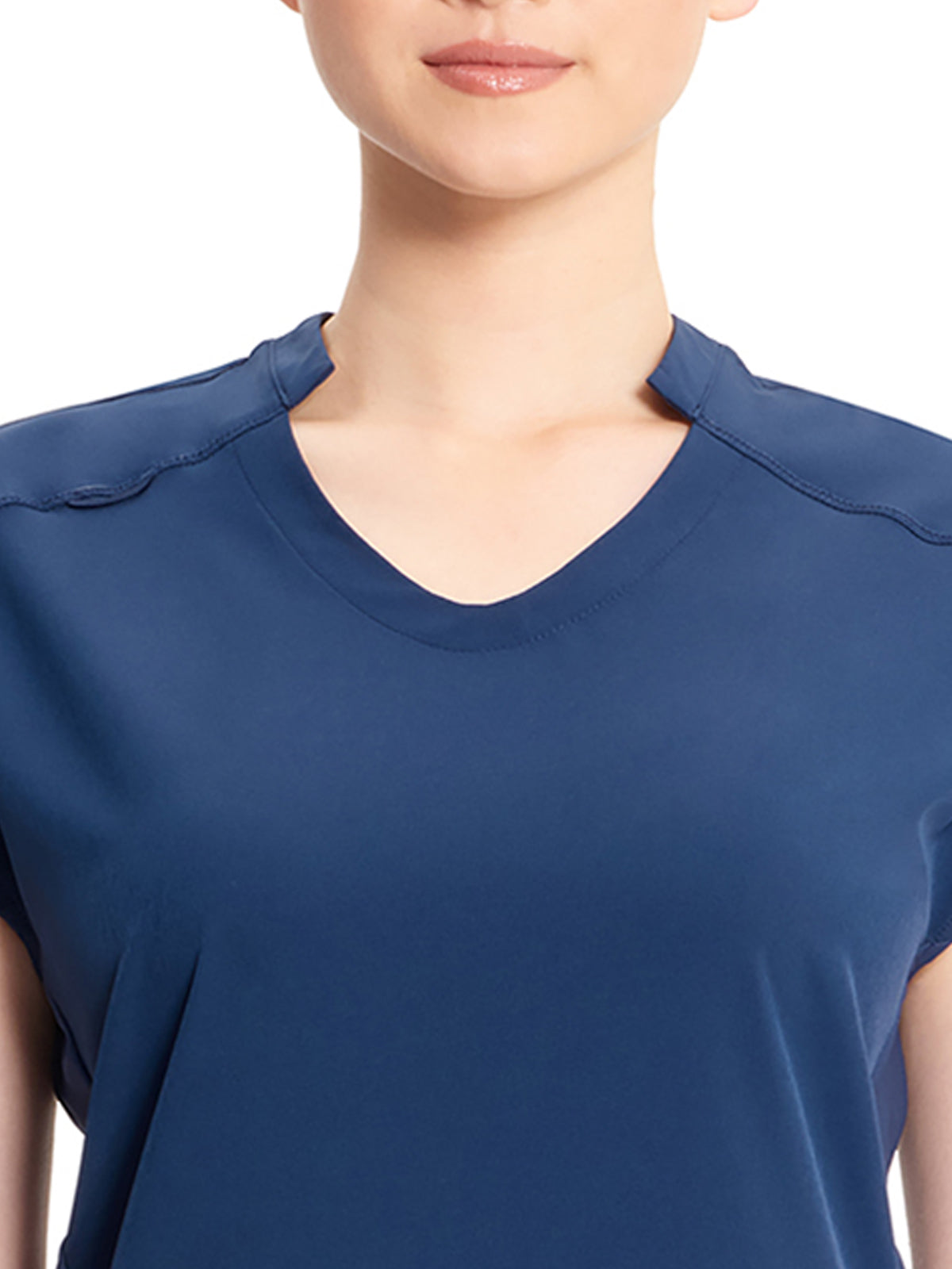 Women's 2-Pocket V-Neck Top