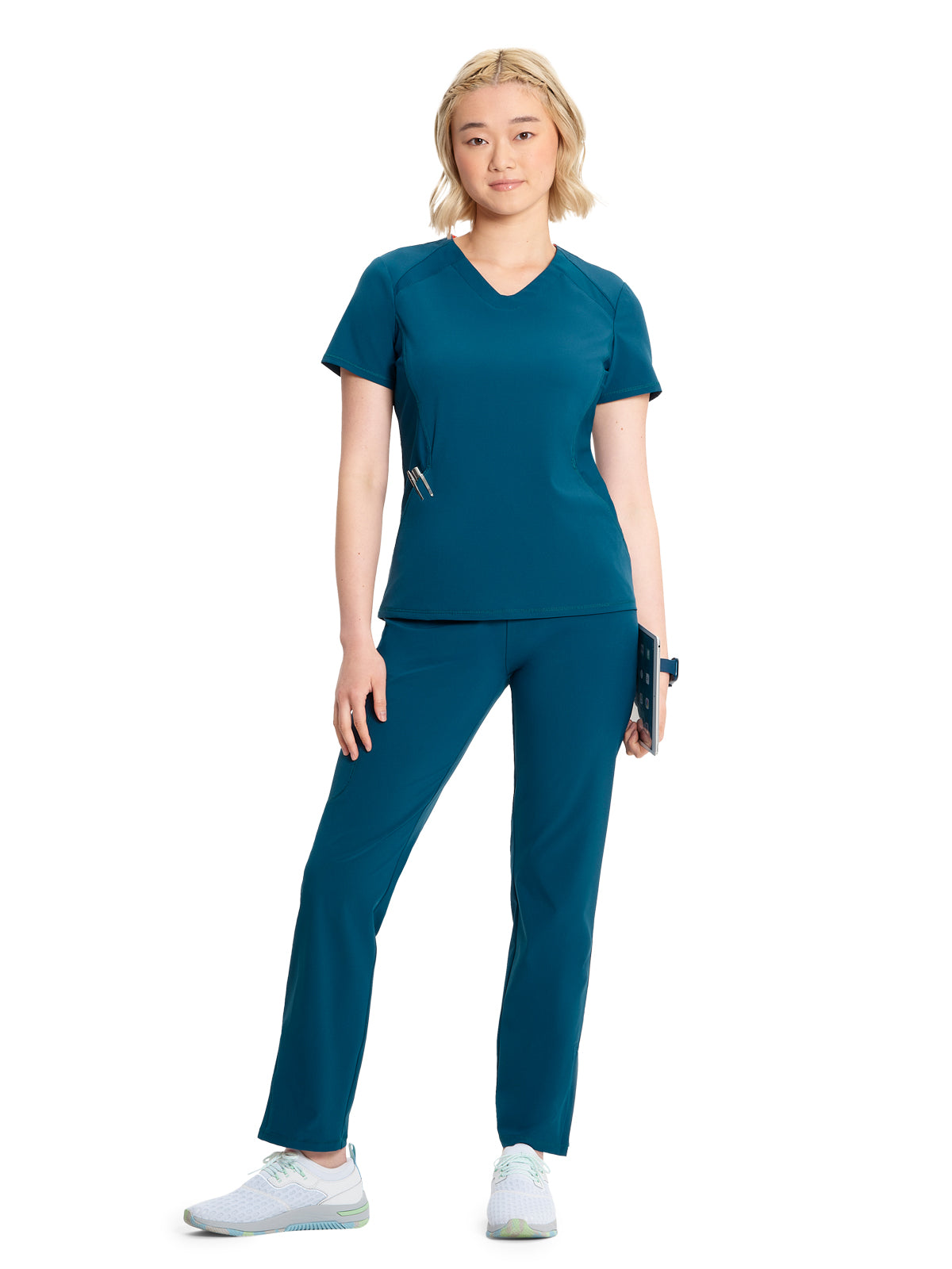 Women's V-Neck Scrub Top