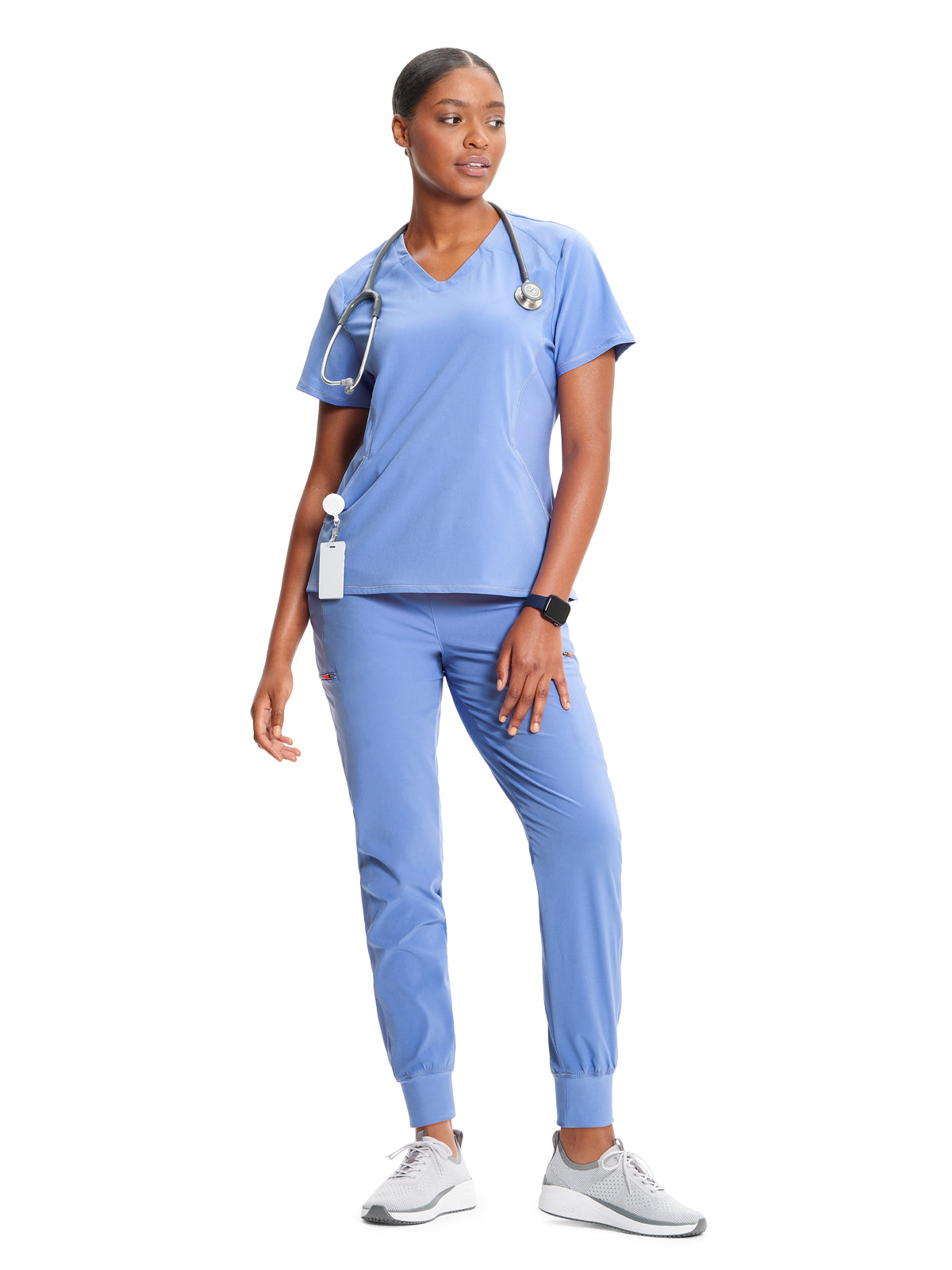 Women's V-Neck Scrub Top