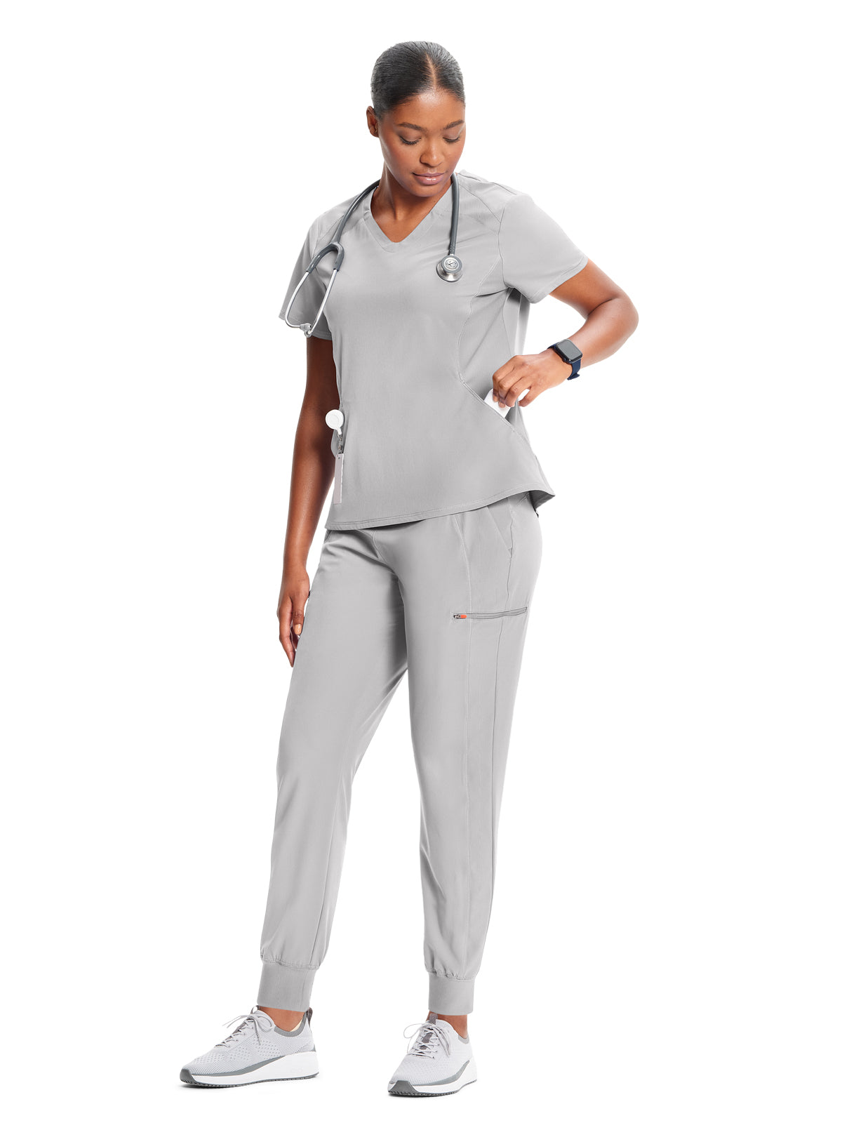 Women's V-Neck Scrub Top