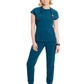 Women's Henley Scrub Top