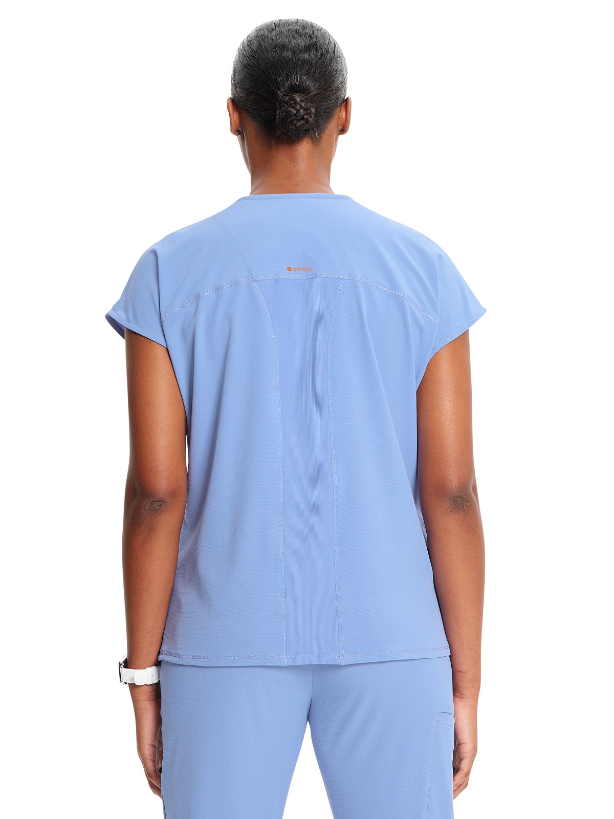 Women's Henley Scrub Top