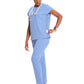 Women's Henley Scrub Top