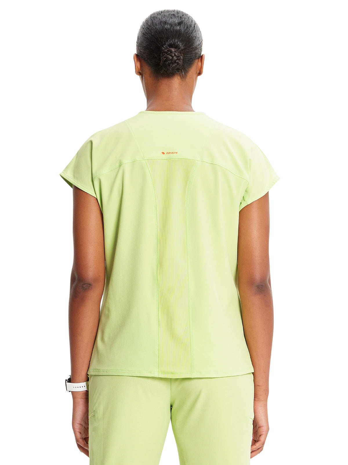 Women's Henley Scrub Top