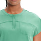 Women's Henley Scrub Top