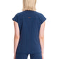 Women's Henley Scrub Top