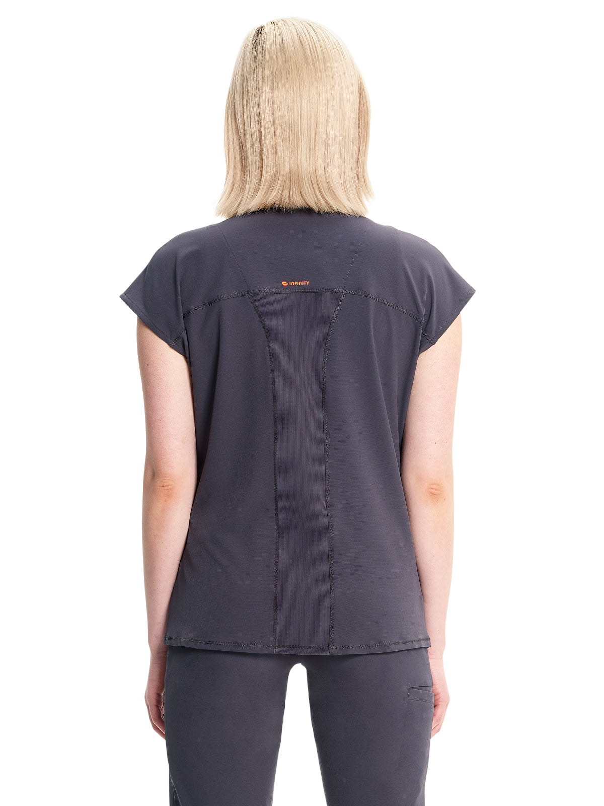 Women's Henley Scrub Top