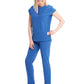 Women's Henley Scrub Top