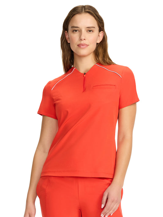 Women's 1-Pocket Henley Top