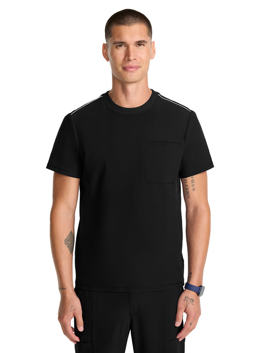 Men's 3-Pocket Crew Neck Top