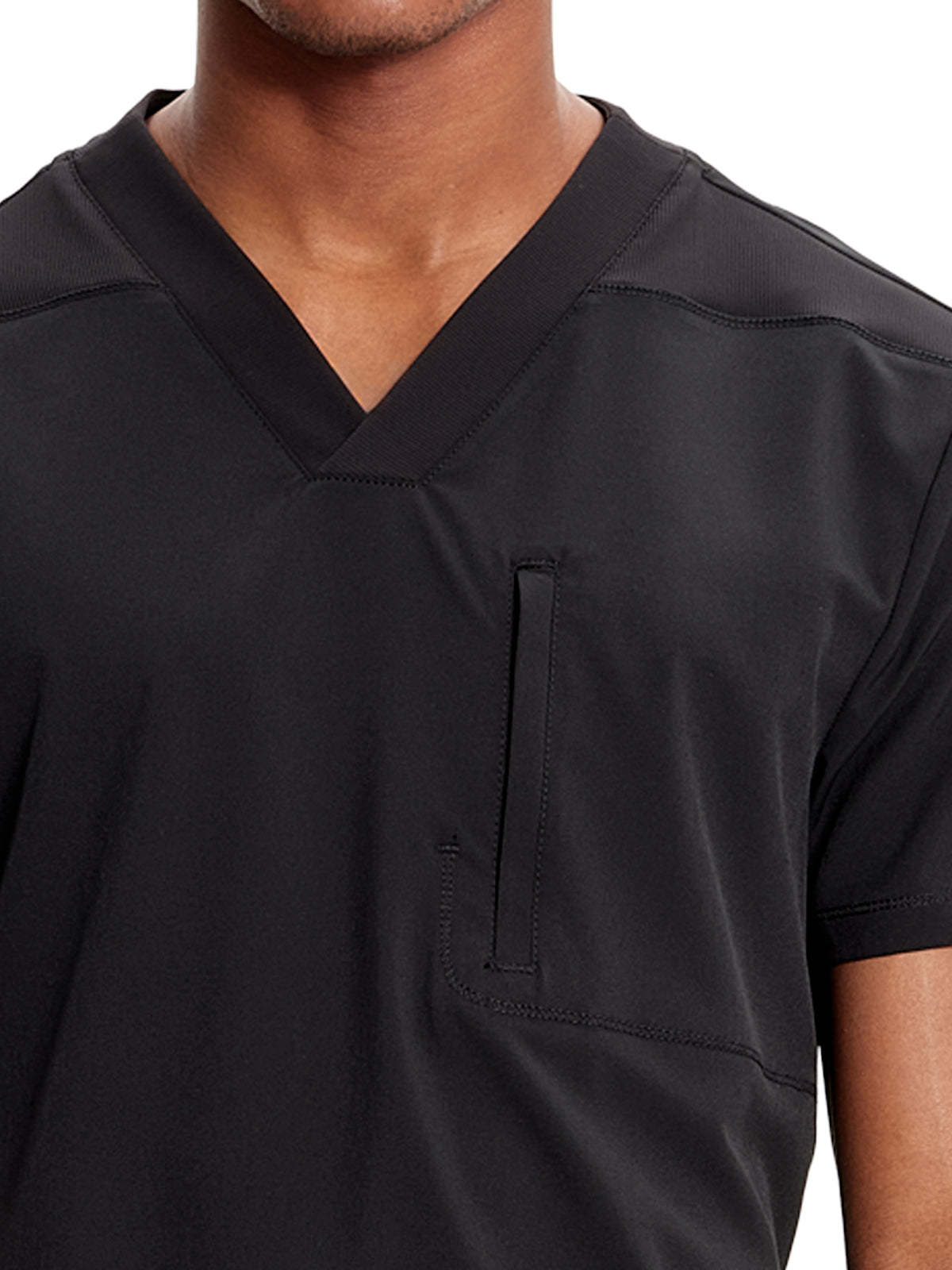 Men's V-Neck Scrub Top