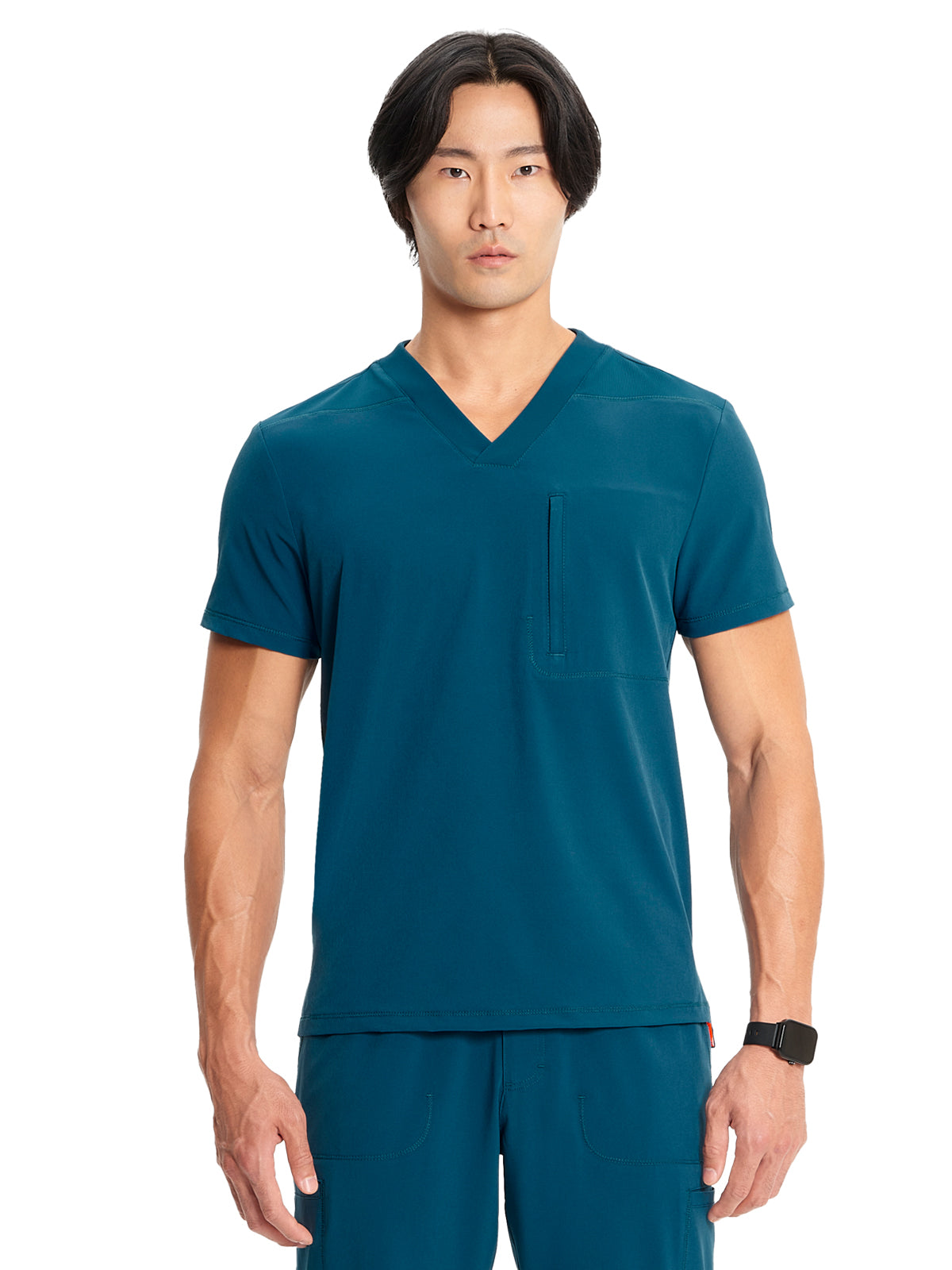 Men's V-Neck Scrub Top