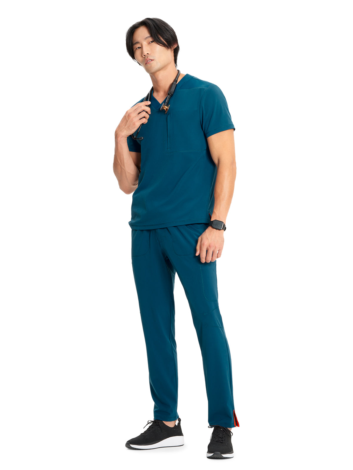 Men's V-Neck Scrub Top