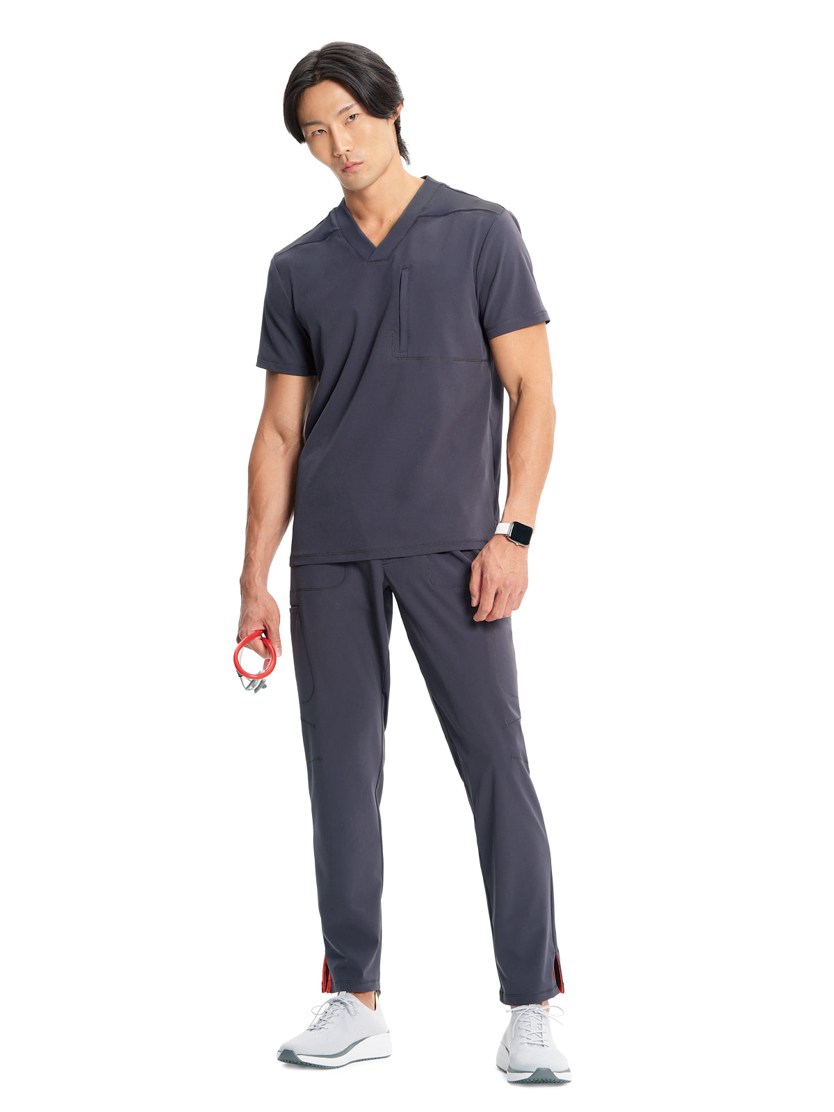 Men's V-Neck Scrub Top