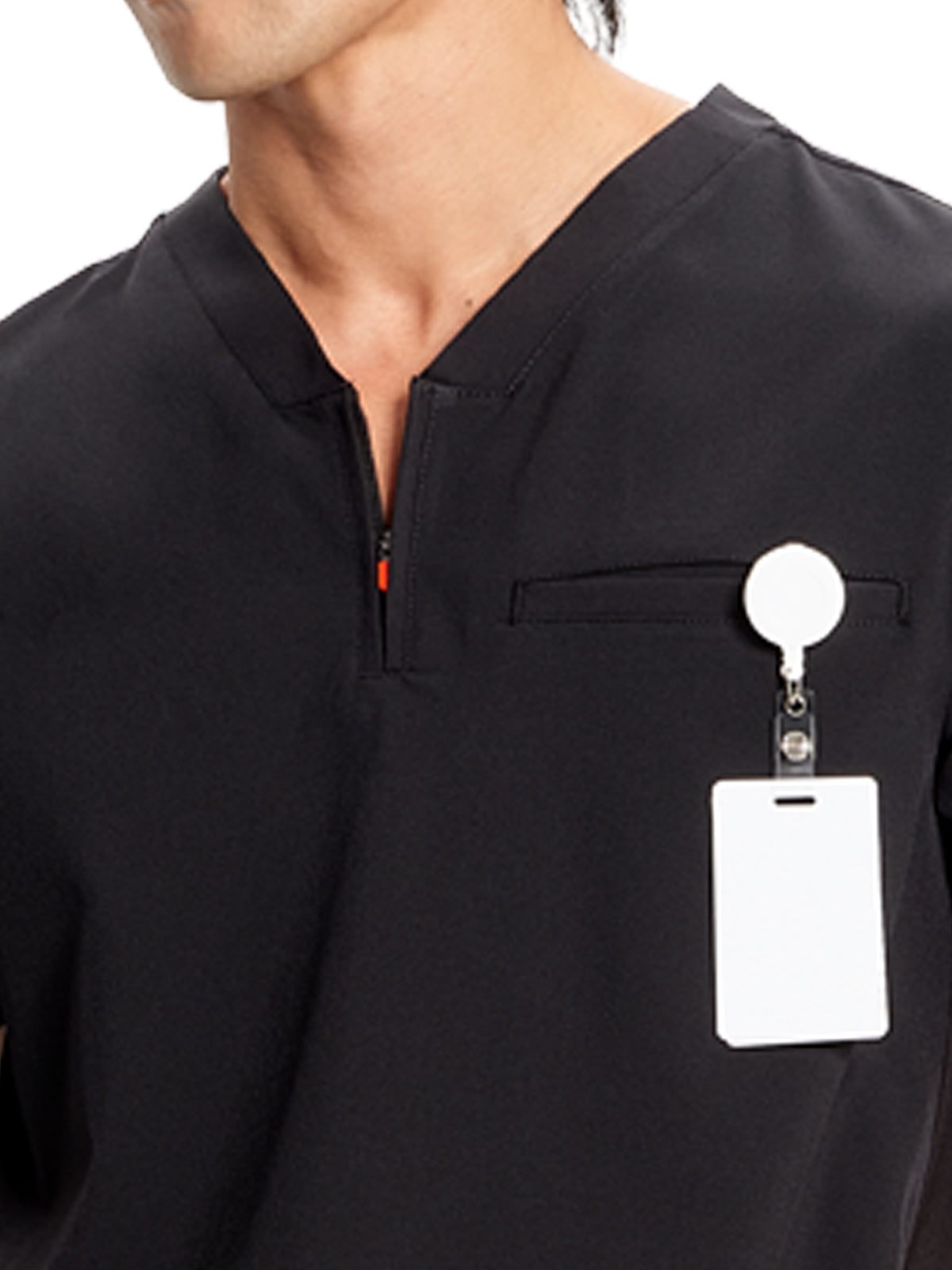 Men's V-Neck Scrub Top