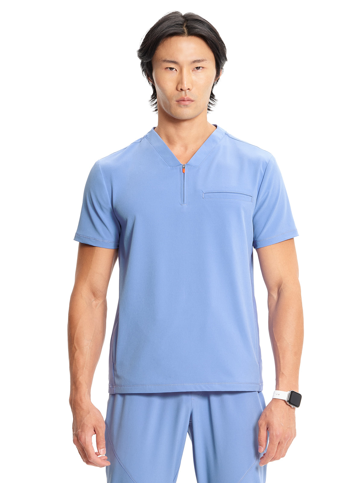 Men's V-Neck Scrub Top