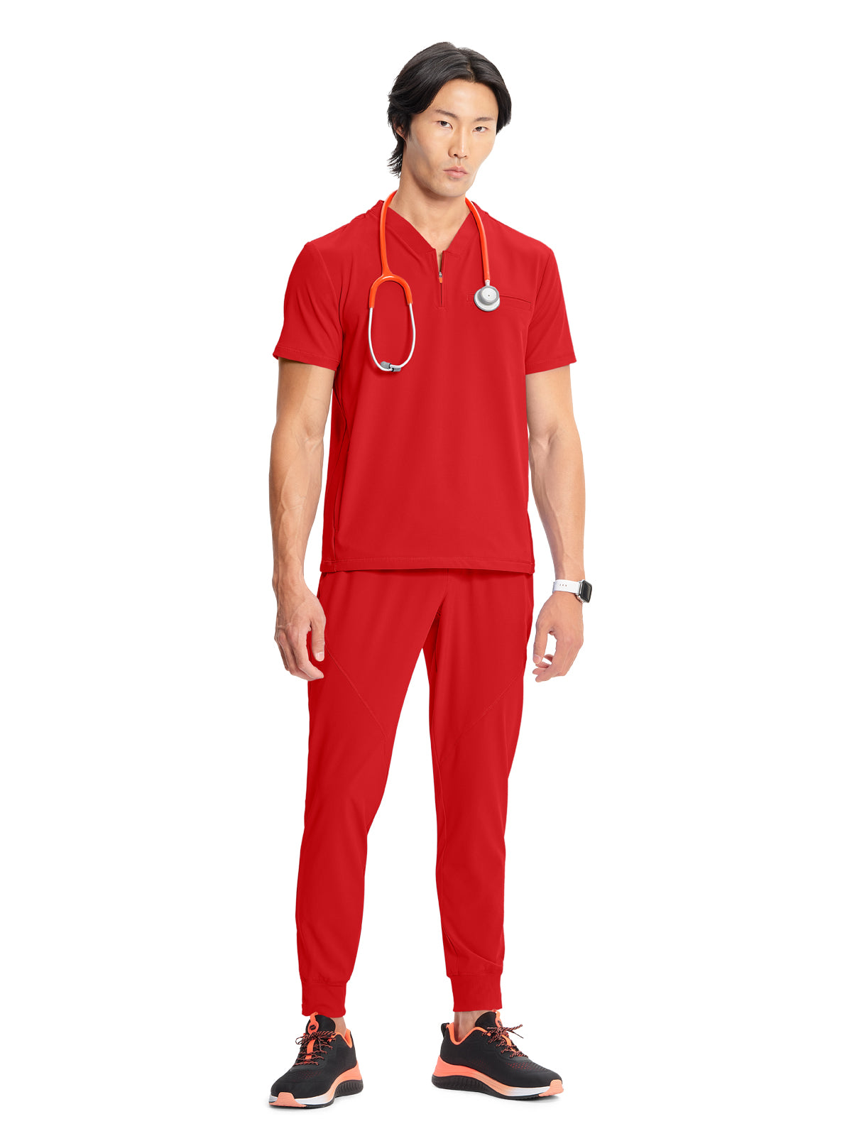 Men's V-Neck Scrub Top