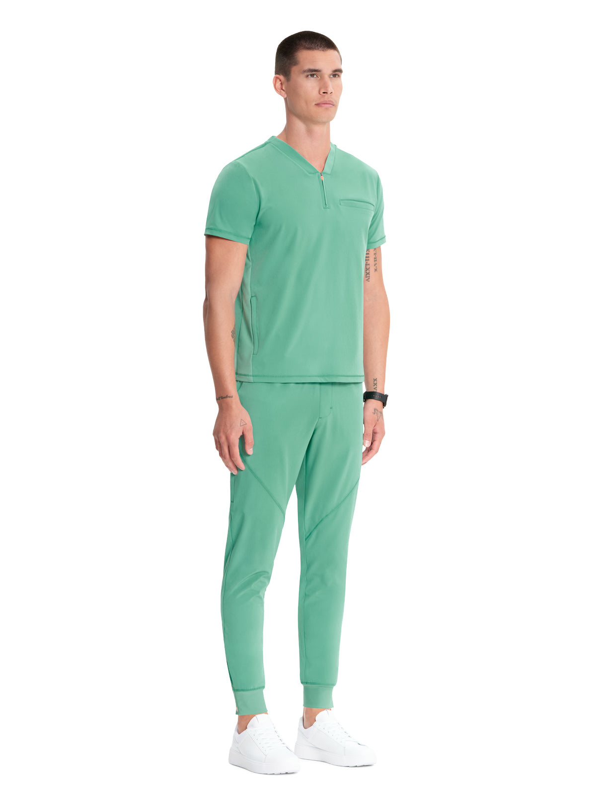 Men's V-Neck Scrub Top