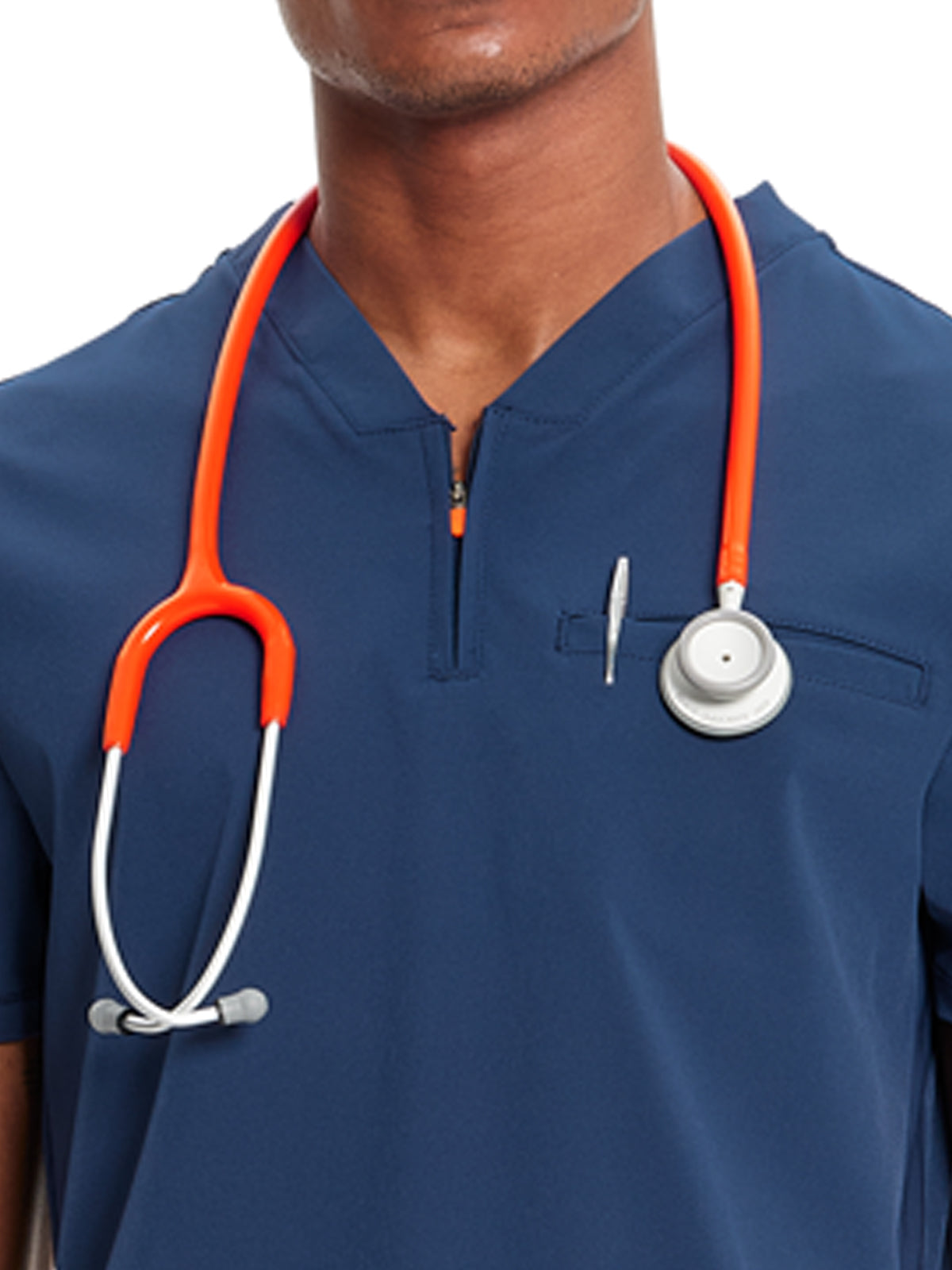 Men's V-Neck Scrub Top